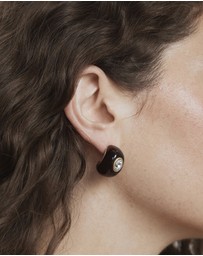MIMCO - Destined Resin Hoop Earrings