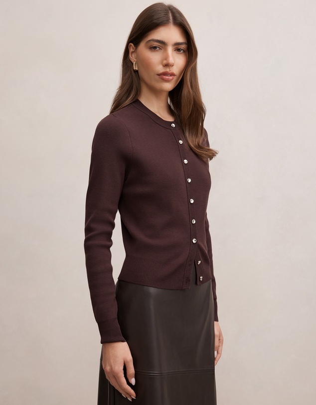 Forever New - Rylee Crew Neck Cardigan
