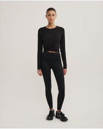 Witchery - Cross Front Long Sleeve Top