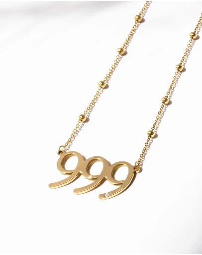 Jackie Mack - Triumph Necklace Angel Number 999