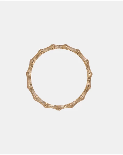 Kitte - Bambu` Bangle - Gold