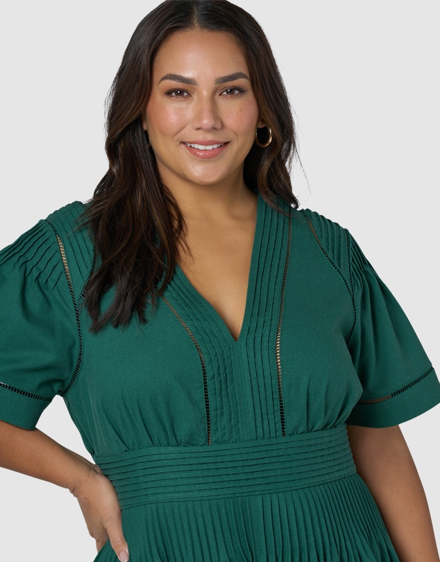 Something 4 Olivia - Abby Linen Maxi Dress