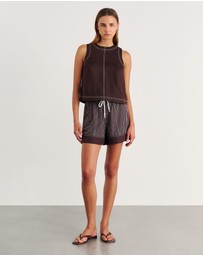 Jag - Ann Linen Open Back Top