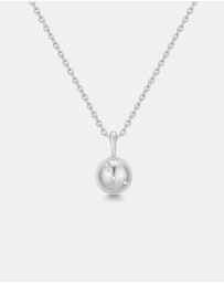 Ania Haie - Ania Haie Silver Mother of Pearl Pendant Necklace