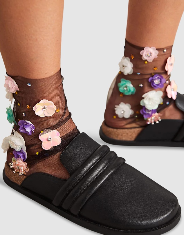 High Heel Jungle - Secret Garden Sock