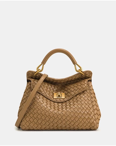 JW PEI - Lucia Classic Top Handle Woven Bag