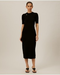 Tussah - Button Down Knit Dress