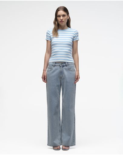 BLUE GROTTO STRIPE