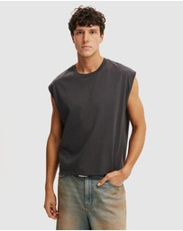 Cotton On - Cropped Fit Muscle Top