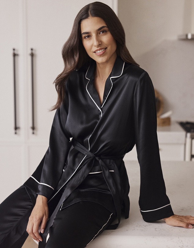Papinelle - Sylvie Silk Wrap PJ Set