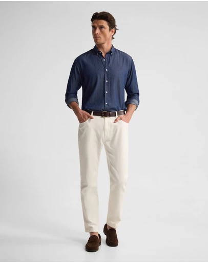 Oxford - Rover Washed Denim Shirt