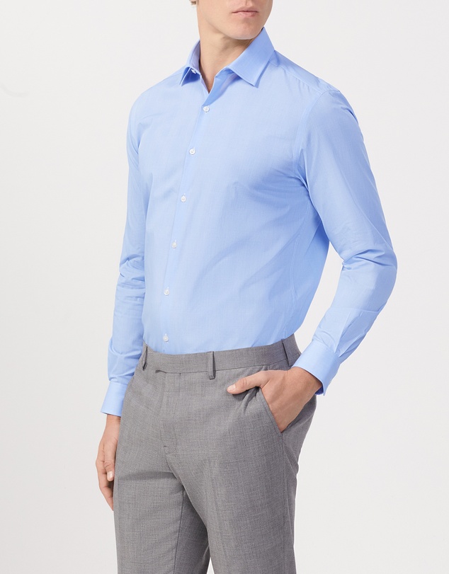 Van Heusen - Mini Poplin Check Shirt