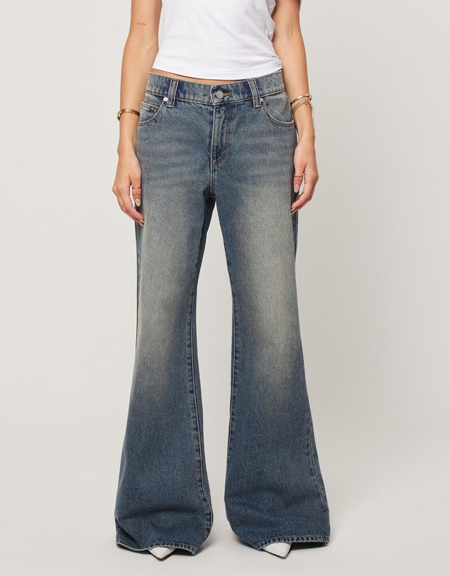 Abrand - 99 Baggy Flare Jeans