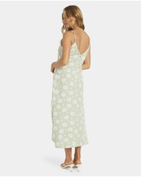 Roxy - Womens Blossom Slip Midi Dress