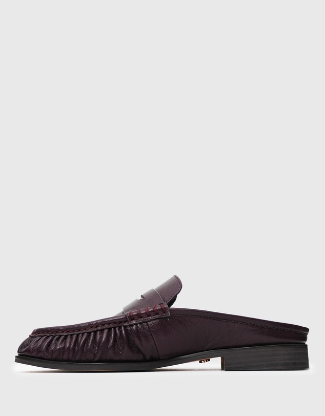 Betts - Harlow Leather Mule Loafers