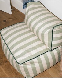 Phile - Striped Toddler Lounger – Green