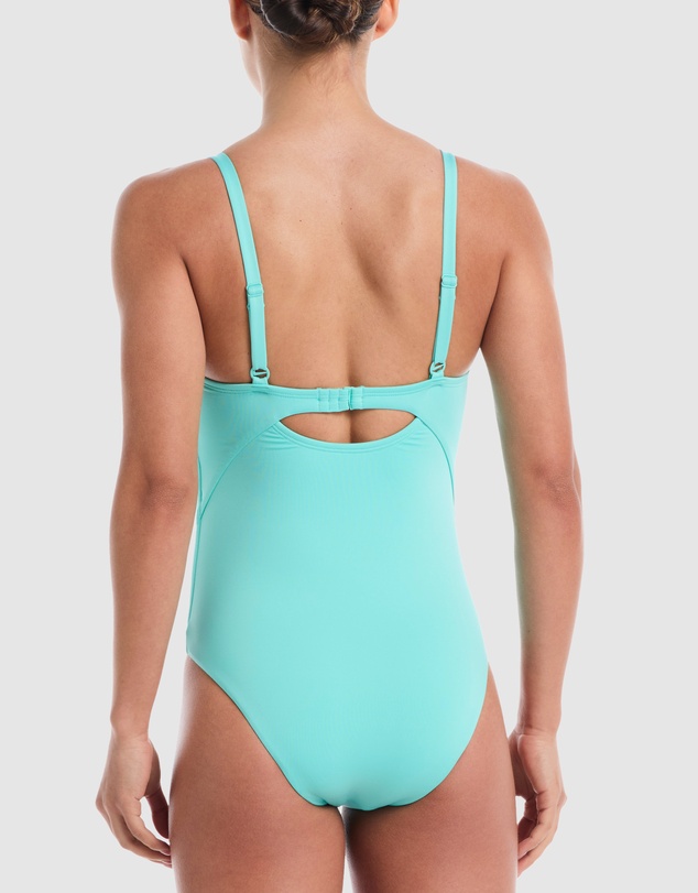 Nike - Essential V-Neck One-Piece Swimsuit