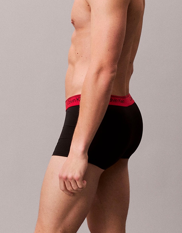 Calvin Klein - Microfibre Stretch 3 Pack Low Rise Trunks