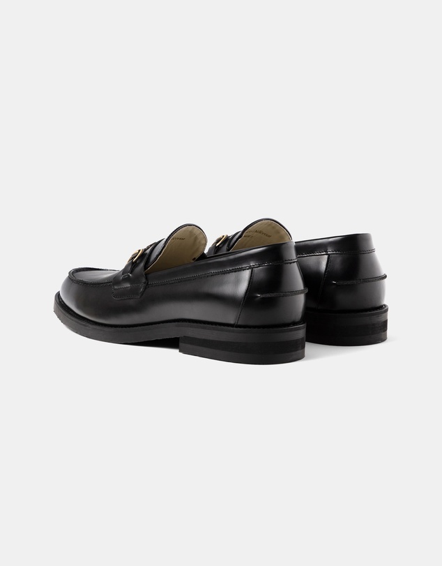 Duke + Dexter - Wilde Black Plus Bit Loafer - Men's