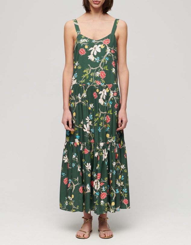 Superdry - Woven Tiered Maxi Dress