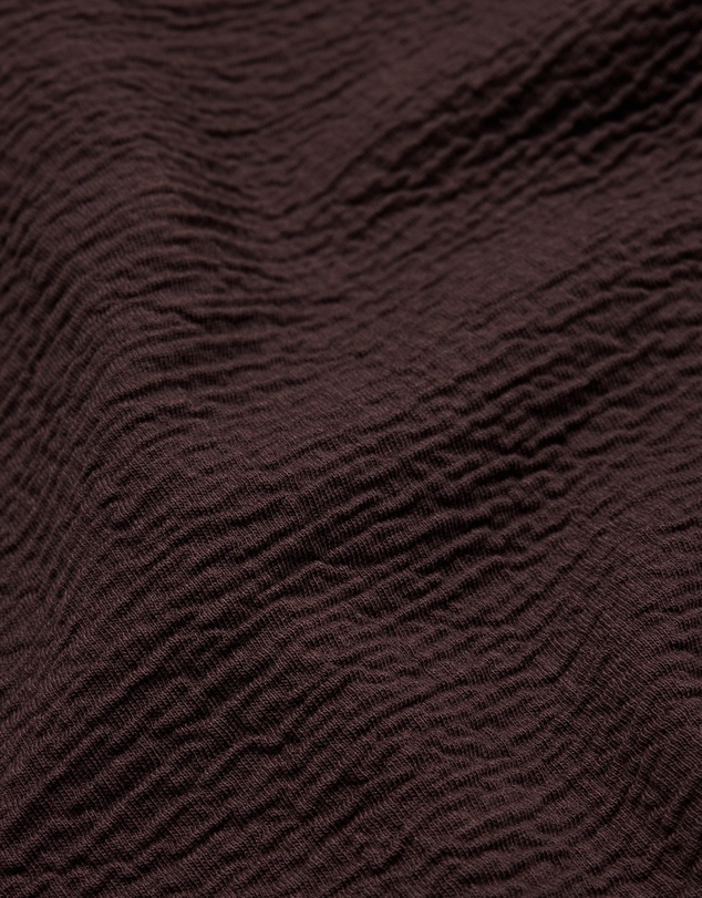 Calibre - Loose Fit Crinkle T-shirt Bourbon