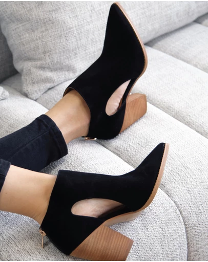 Belle & Bloom - Midnight Special Suede Ankle Boot