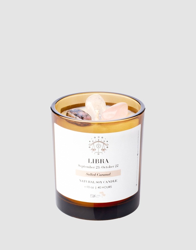 Silk Oil of Morocco - Libra Amber Natural Soy Candle