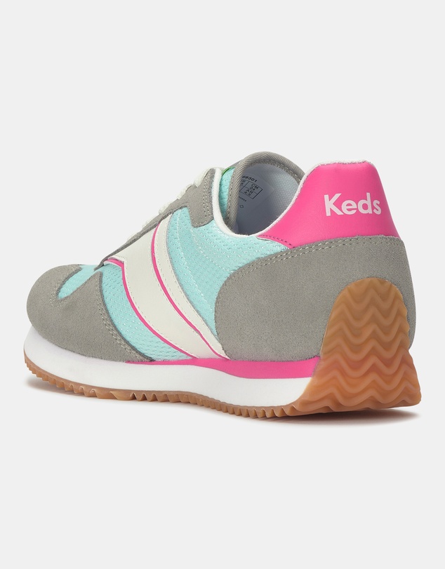 Keds - Rena Mesh/Leather Grey/Mint/Pink