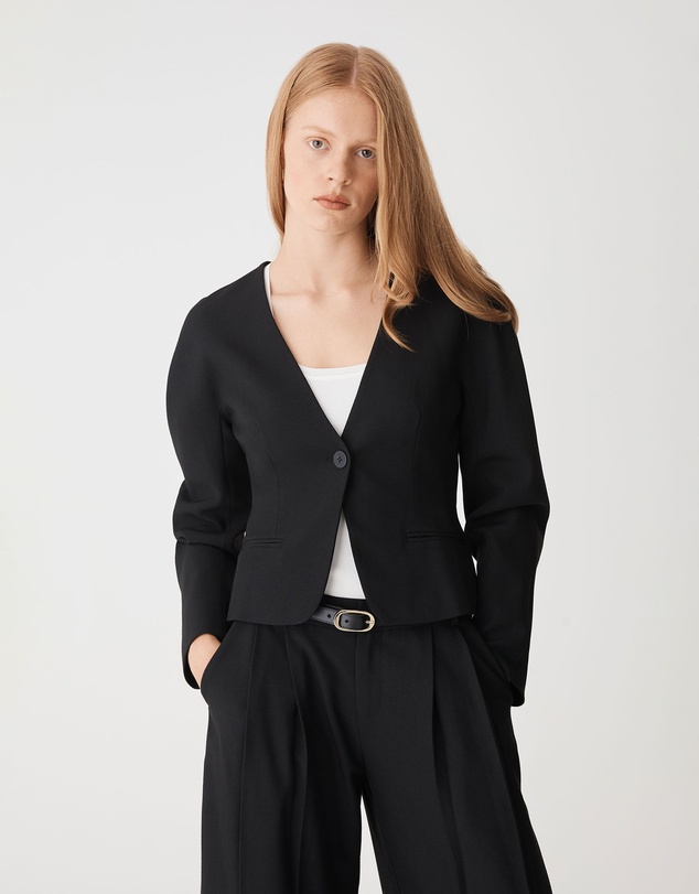 Forcast - Pippa Rounded Shoulder Blazer