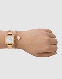 Armani Exchange - Rose Gold Tone Analogue Watch