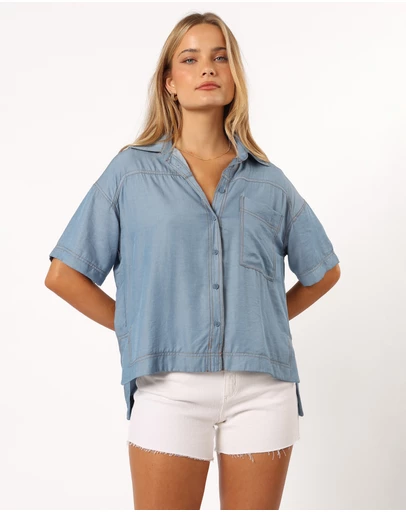 Petal & Pup - Lyna Top - Blue
