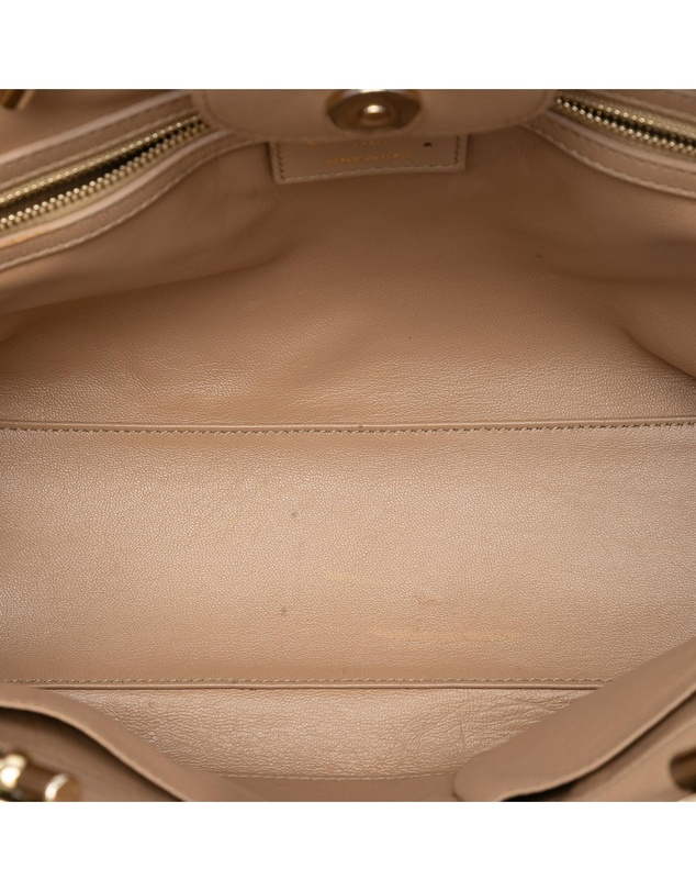 Pre-Loved by Azura Reborn - Pre-Loved Lambskin Cannage Granville Chain Tote