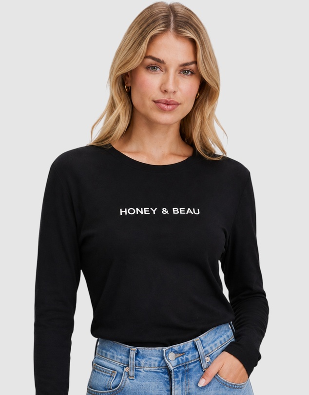 Honey and Beau - Honey Beau Long Sleeve Tee