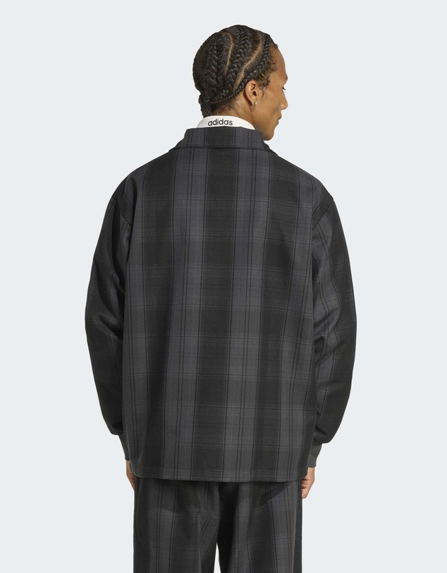adidas Originals - ADIDAS ORIGINALS & ALL BLACKS PLAID WOVEN FIREBIRD TRACK JACKET Mens