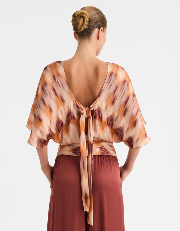 Morrison - Dahlia Butterfly Top
