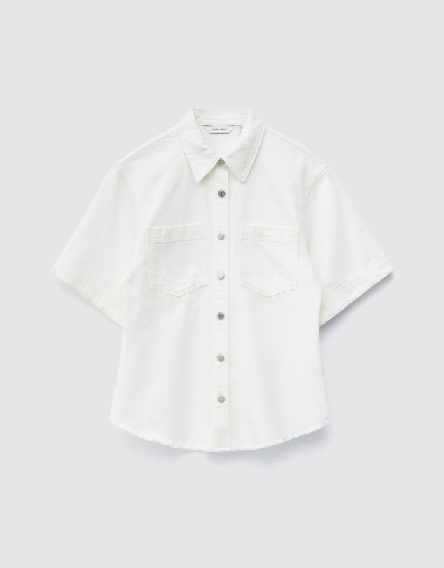 & Other Stories - Relaxed Short-Sleeve Denim Shirt
