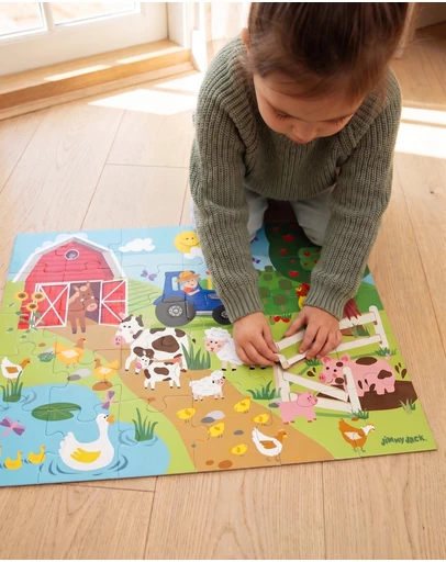 Jimmy Jack - Barnyard Friends Puzzle