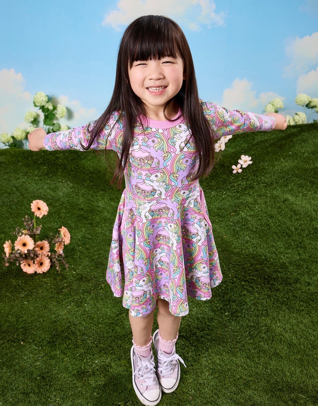 Rock Your Kid - My Little Pony Waisted Dress - Babies-Teens