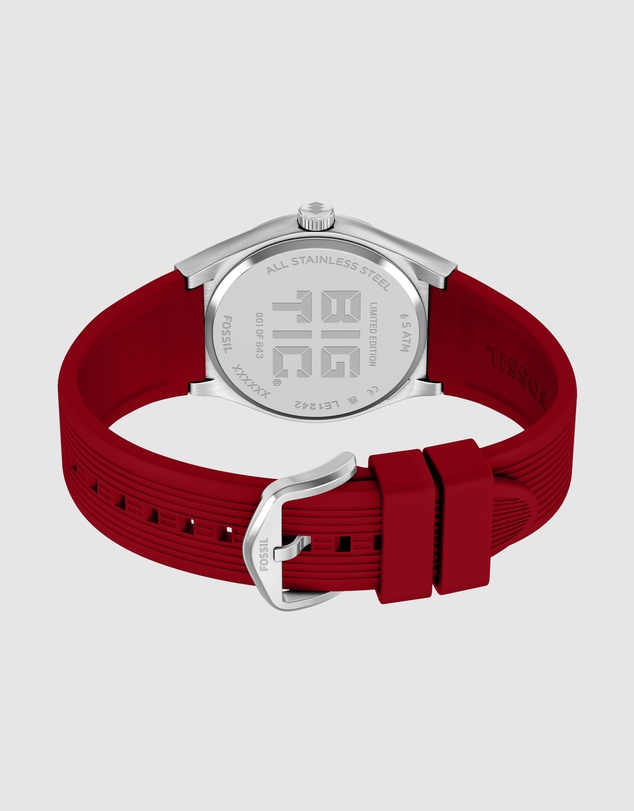 Fossil - Archival Big Tic Red Analogue-Digital Watch