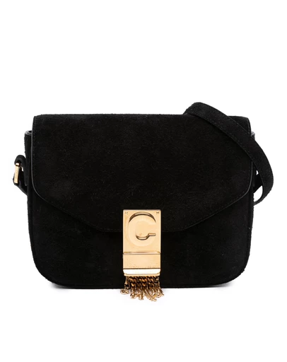 Pre-Loved by Azura Reborn - Pre-Loved Small Suede Pampille C Bag