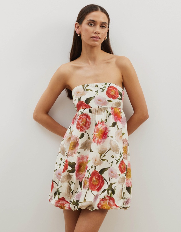 Atmos&Here - Victoria Linen Blend Mini Dress