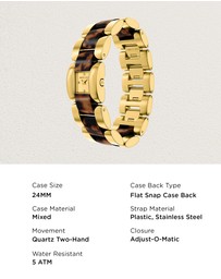 Michael Kors - Darrington Two Tone Analogue Watch