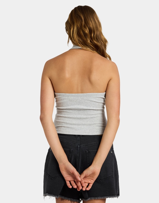 Roxy - Womens Base Rib Halter Tank Top
