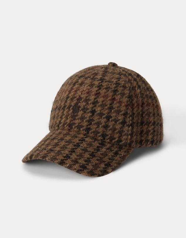 Polo Ralph Lauren - Checked Wool Tweed Ball Cap
