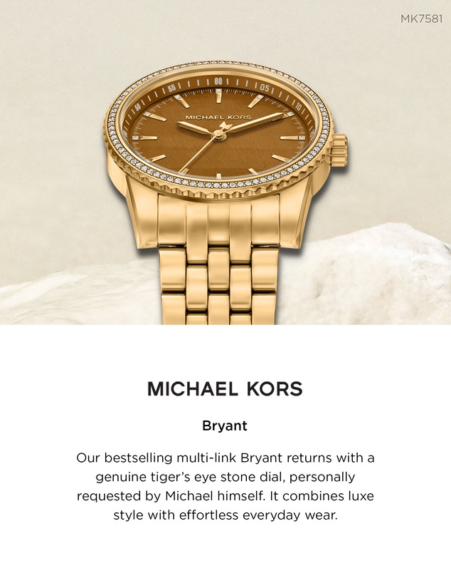 Michael Kors - Bryant Gold Tone Analogue Watch