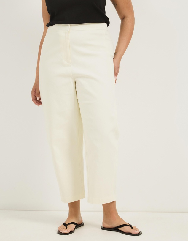 Atmos&Here Curvy - Elena Barrel Leg Pants