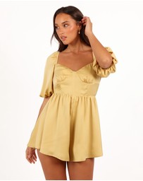 Petal & Pup - Billie Romper - Honeysuckle Yellow