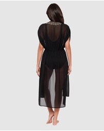 Miraclesuit Swimwear  - Beach Etc Sheer Beach Cover Up Kimono