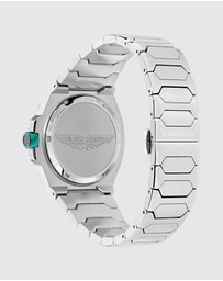 Aston Martin - GPQ Podium Green Dial Stainless Steel Bracelet Watch