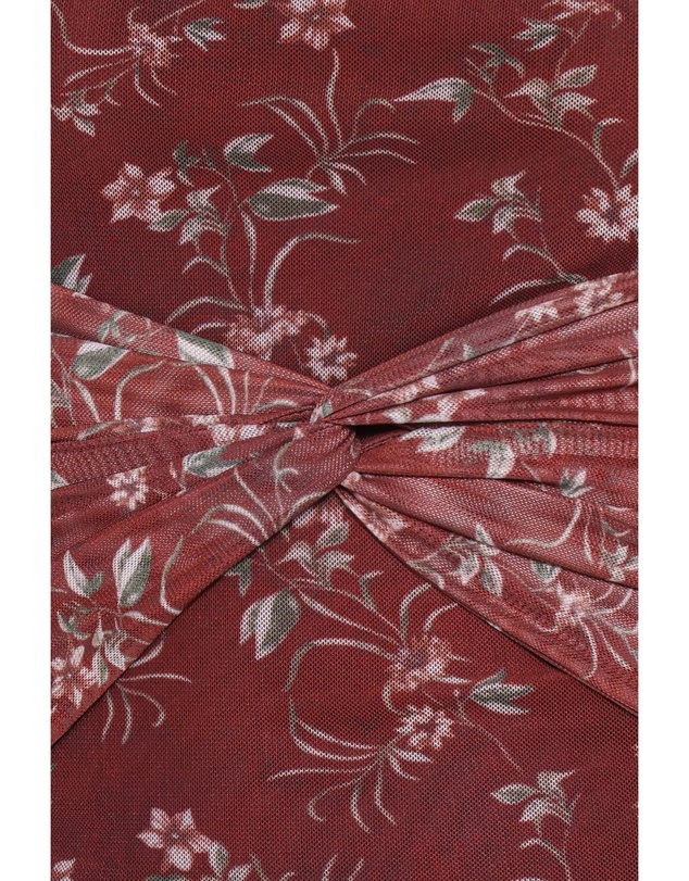 Petal & Pup - Nash Long Sleeve Dress - Rust Floral